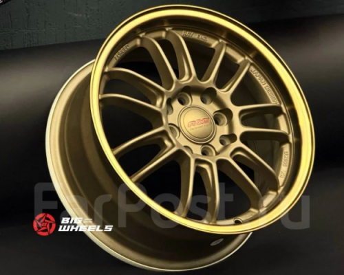 Диск литой REPLICA RAYS 7J16 PCD4*100/114,3 ET35 DIA73,1 Цвет (132835522)