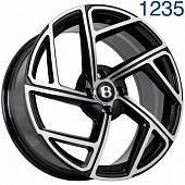 Диск литой FF FBX115 7,5J17 PCD4*98 ET35 DIA58,6 BLACK MACHINE FACE (1235FBX115)
