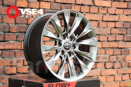 Диск литой REPLICA TOYOTA 8,5J20 PCD6*139,7 ET25 DIA106,1 Цвет (98628253)