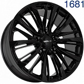 Диск литой KIPARDO KF67 9J21 PCD5*150 ET45 DIA110,1 BLACK (1681KF67)