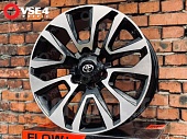 Диск литой REPLICA TOYOTA 7,5J19 PCD6*139,7 ET25 DIA106,1 Цвет (110894674)
