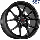 Диск литой FF SH7019 8,5J18 PCD5*100 ET40 DIA73,1 MATTE BLACK WITH MILLING (1587SH7019)