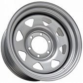 Диск штампованный GRIZZLY SW01 8J16 PCD6*139,7 ET-20 DIA110,1 SILVER (1172SW01)
