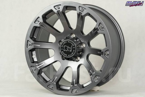Диск литой REPLICA BLACK RHINO 9J17 PCD5*127 ET20 DIA71,6 Цвет (119886350)