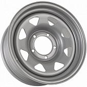 Диск штампованный GRIZZLY SW01 7J16 PCD5*139,7 ET-5 DIA108,5 SILVER (1881SW01)