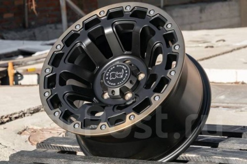 Диск литой REPLICA BLACK RHINO 9J17 PCD5*127 ET12 DIA71,6 Цвет (132492666)