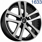 Диск литой FF FBX480 7,5J18 PCD4*100 ET38 DIA73,1 BLACK MACHINED FACE (1633FBX480)