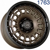 Диск литой FF KF60 8,5J18 PCD6*139,7 ET-15 DIA110,1 MATT BRONZE WITH MATT BLACK LI (1763KF60)