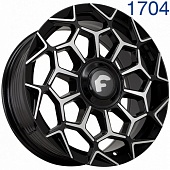 Диск литой KIPARDO KF65 7,5J17 PCD4*98 ET38 DIA73,1 GLOSS BLACK MACHINED FACE (1704KF65)
