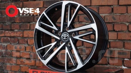Диск литой REPLICA TOYOTA 8J19 PCD5*114,3 ET50 DIA60,1 Цвет (134257291)