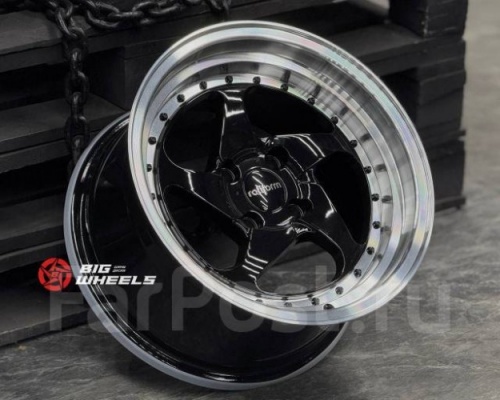 Диск литой REPLICA ROTIFORM 8J15 PCD4*100 ET15 DIA73,1 Цвет (131681840)